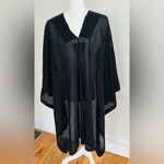 Marc New York  Sweater Cape - One Size - Black - holiday sweater Photo 3