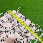 Vtg Y2K Morgan Co‎ 5/6 Empire Waist Tie Back Formal Gown Dress Floral Whimsygoth Pink Size undefined Photo 6