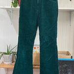 Levi's Levi’s Vintage 60s 70s White Tab Green Corduroy Flare Bell Bottom Jeans 28x31 Photo 0