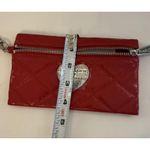 Brighton  Holiday Wristlet Pouch Set Red Quilted Heart Black Joy Script Bag Photo 8