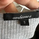 Gray Knit Open Front Cardigan Duster Y2K Indie‎ Retro Minimalist Small Photo 3