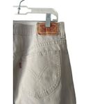 Levi's  Women's Size 12 Cream Tan Summer Denim‎ Classic Capri Jeans Photo 5