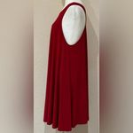 Norma Kamali Norma Kamali Sleeveless Mini Dress • Red • S Photo 3