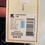 Adam Levine New w/ Flaws Chevron Body Hugging Midi Dress Woman’s Size Medium Black Multi Photo 4