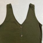 Caution to the Wind  V-Neck Sleeveless Ribbed Tank Top Size Small Boho Casual Photo 2