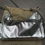 samo ondoh pocket mug bag M nappa silver Photo 5