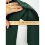 June72 100% Cashmere Sweater Green Back Stripe Detail Crewneck Size M Soft Cozy Size M Photo 5