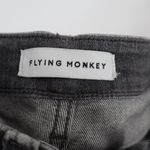 Vervet Flying Monkey Gray Wash Denim Jeans Straight Leg Distressed Size 24 Style F4754 Photo 2