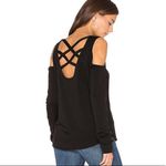 Generation Love  Marie Crisscross Sweatshirt Black Photo 1