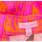 Lilly Pulitzer  Womens Shorts Pink Liza Floral Ribbed Hot Pants Low Rise Size 2 Photo 3