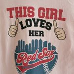 Gildan Boston Red Sox Women’s Pink Short Sleeve Tee Size Medium Photo 1
