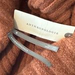 Anthropologie The Tessa Off The Shoulder Puff Sleeve Sweater Mauve NEW Photo 6