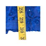 Sthcute Royal Blue Sequin Minidress Women's Size M Strappy Back Homecoming Glam Size M Photo 11