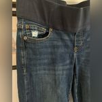 Gap  Maternity Under Belly Stretch Waist Band Distressed Skinny Jeans Denim 28L Photo 1