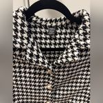 SheIn Cropped Houndstooth poncho Jacket Photo 5