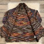 Cartise wool mohair blend open front shawl collar cardigan sweater S Photo 6