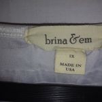 Tower in France 1X Orange Lavender Ruffle Top Plus Photo 4