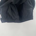 MONAT Tank Top Size Large Logo Tight Black Cropped Attached Sports Bra Athletic Photo 11