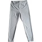 Old Navy  Women's Large Extra High-Waisted Cloud+ 7/8 Ankle Leggings Gray Go-Dry Photo 1