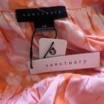 Sanctuary NWT   Pink Floral Top Square Neck Bohemian Puff Sleeves Size‎ 2X Photo 7