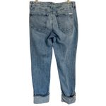 White House | Black Market WHBM Mid Rise Slim Ankle Jeans w/ Chain Cuff Detail – Size 10 Photo 3