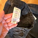 Good American Good‎ American Good Boy Crop Jeans Plus Size 18 Black Wash Raw Hem NWT Photo 3