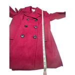 st. john's bay St. John’s Bay * Burgundy * Wool Blend * Double breasted ￼* Pea Coat * Sz PM NWO Photo 5
