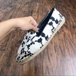 Cole Haan • Palermo lace espadrilles flats slip on loafers black leather cream Photo 7