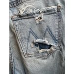 Mother SUPERIOR Tomcat Ankle Straight Jeans True Confession Size 26 Button Fly Blue Photo 4