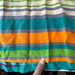 Plenty By Tracy Reese PLENTY Tracy Reese 100% Silk Striped Mini Dress Sz Small Anthropologie Rainbow Photo 8