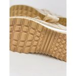 Free People Chapmin Womens Shoes Beige Suede Espadrille Sneaker Chunky 38 US 7.5 Photo 2