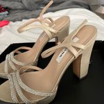 Nina New York Nina Shoes Sparkly Gold High Heels Photo 3