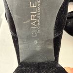 Charles by Charles David  Velvet Over the Knee Heeled Boots‎ in Black Size 8 Photo 3