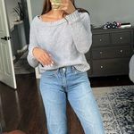 Aerie Super Comfy Grey Sweater Photo 3