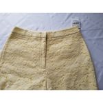 Rachel Parcell Yellow Clover Lace Wide Leg Crop Trousers Pants Womens Size 6 Photo 3