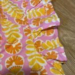 Mud Pie  Pink and Yellow Blouse size small Photo 2