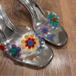 Larroudé x Gabriela Noelle: Garden Mule Deco Silver Size 8 Photo 10