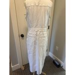 pistola white‎ denim dress xl White Size 33 Photo 5