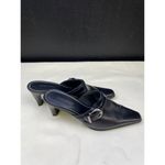 Liz Claiborne First Issue Women's Black Leather Shoes/Heels 3" Size 8.5 SKU 5654 Photo 2