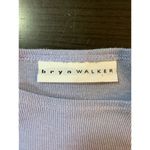 Bryn Walker  Midi Dress Large Blue Short Sleeve Simple Basic Minimalist Lagenlook Photo 3