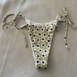 Free People ZULU & ZEPHYR Olive Daisy Retro Tie Curve Brief Photo 2