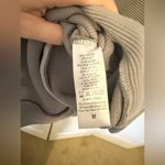 Peloton Rib Side Zip Hoodie Gray Ribbed Hoodie Size Medium Workout Sweatshirt Photo 6