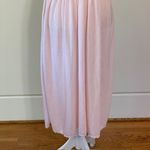 Victoria's Secret Vintage 80's Pink Bridal Lace & Mesh Nightgown Slip Small Photo 4