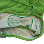 Michael Kors One Piece Swimsuit One Shoulder Cut Out Ribbed Green Size 8 NEW NWT Photo 8