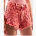 Free People #14 NWT Mixed Emotions High Rise Short in Dragonfruit Sorbet Photo 1