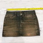 7 For All Mankind  Acid Washed Mini Denim Skirt 27 Photo 6
