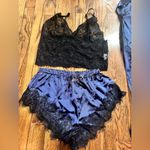 SheIn 🦋 NWOT Women’s 3pc Robe Shorts & Bralette set Photo 3