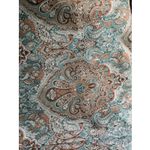 Etcetera  navy‎ blue paisley jeans size 10 Photo 4