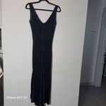 ZARA  Elegant Black Maxi Dress Night Blue Photo 4