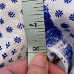 Paige  Womens Monica Verdugo Royo Diana Patchwork Skinny Jeans Blue White Size 27 Photo 10